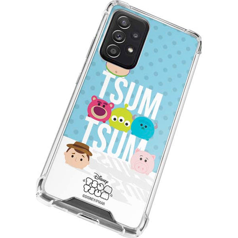 Disney Tsum Tsum Toy Story charcaters Galaxy A72 5G Clear Case